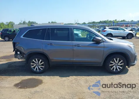2019 Honda Pilot Ex-L z USA, uszkodzony, nr VIN 5FNYF6H5XKB100616